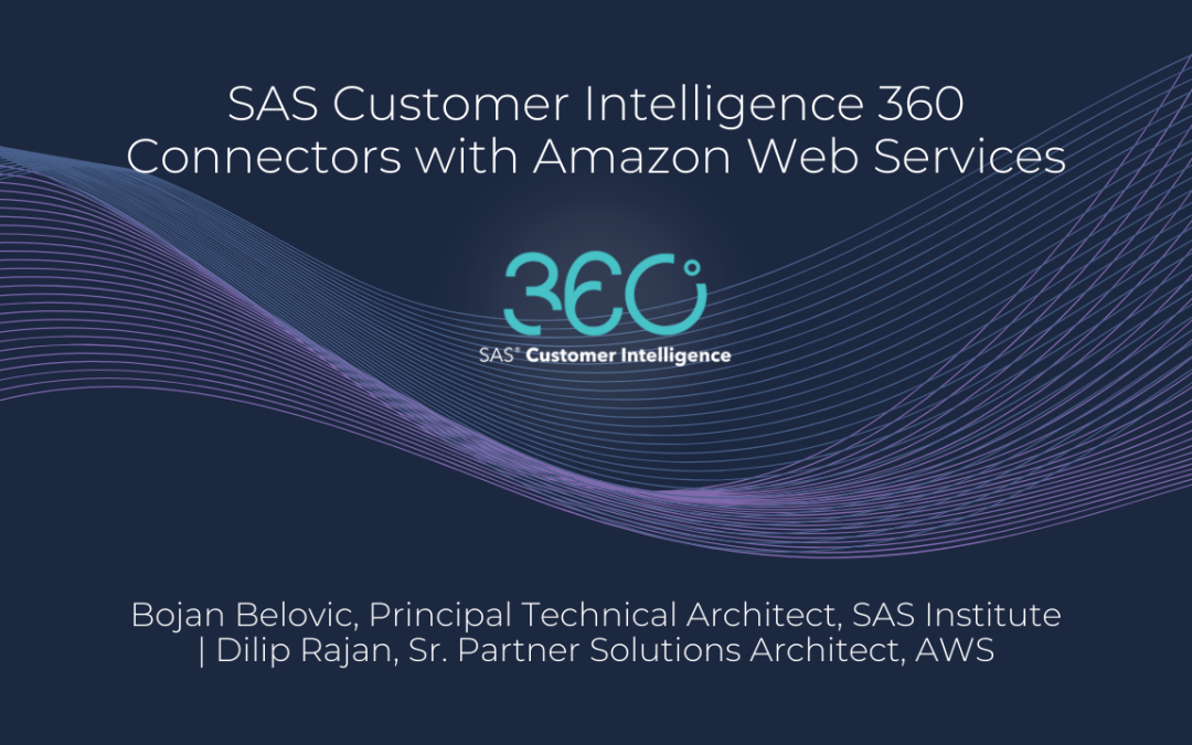 Conectores SAS Customer Intelligence 360 ​​con AWS