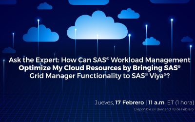 Ask the Expert: How Can SAS® Workload Management Optimize My Cloud Resources by Bringing SAS® Grid Manager Functionality to SAS® Viya®?